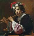 the flute player